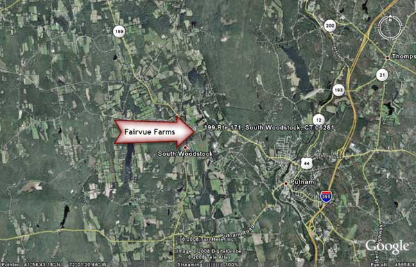 Fairvue Farms, Woodstock CT location